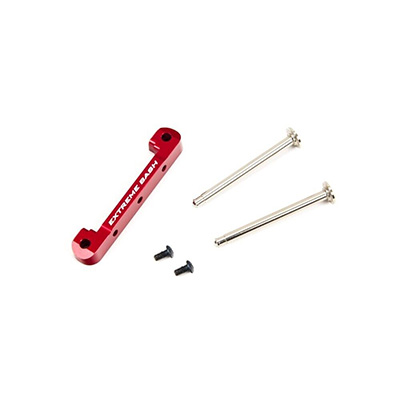 [ARRMA] FRONT UPPER SUSPENSION MOUNT CNC ALUMINUM (RED)