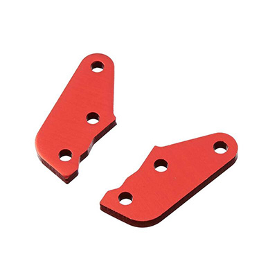 [ARRMA] AR340106 Steering Plate B Aluminum Red SENTON (2)