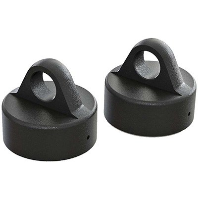 [ARRMA] AR330491 Shock Cap Aluminum Black 6S (2)