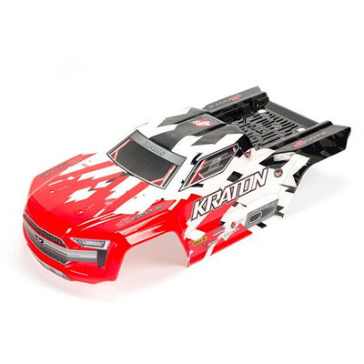 [ARRMA] AR402215 Kraton 4x4 BLX Painted Decaled Body Red