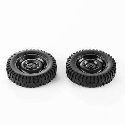 [ROC HOBBY] FMS 1:6 JIMNY WHEELS ASSEMBLY (1 PAIR)