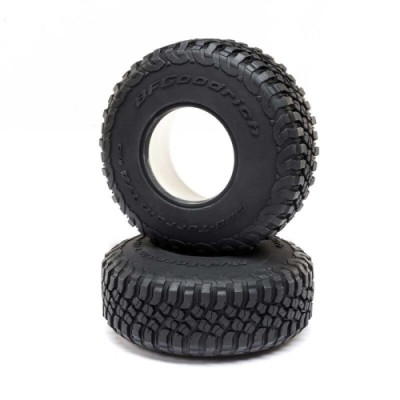 [TEAM LOSI] BFG KM3 Front and Rear 2.2/3.0 Wheels with Foam inserts (2): RZR Rey