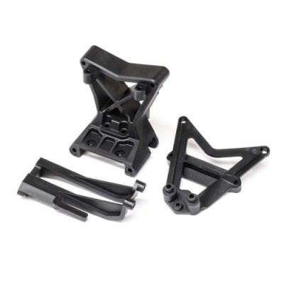 [TEAM LOSI] Front Upper Arm/Shock Mount and ESC Mount: RZR Rey