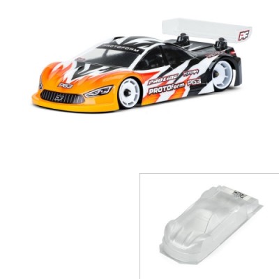 [PROTOFORM] 1590-15 1/28 P63 Light Weight Clear Body: Mini-Z & 1/28 Chassis (98mm WB)