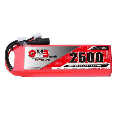 [GNB] 7.4V 2500mah ������� ��Ƭ������ ���͸� - Frsky X9D Plus