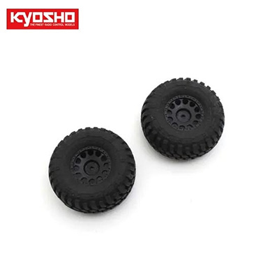 [KYOSHO] Premounted Tire/Wheel 2pcs INTERCO TIRE