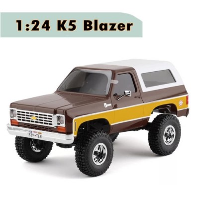 [ROC HOBBY] FMS 1:24 Chevrolet K5 Blazer RTR - Brown ** �������� ���氡���� ������Ŭ����