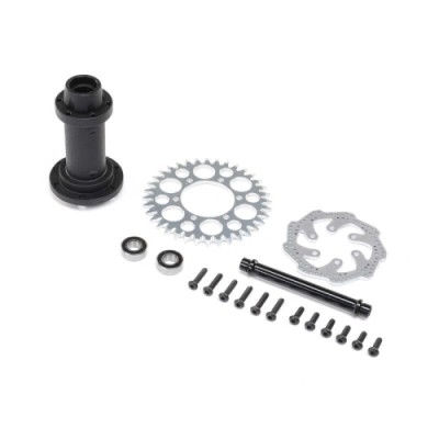 [TEAM LOSI] Complete Rear Hub Assembly: Promoto-MX