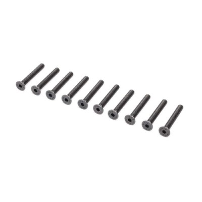 [TEAM LOSI] Flat Head Screws, M4 x 30mm (10)