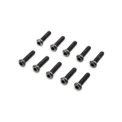 [TEAM LOSI] Button Head Screws, M2 x 8mm (10)