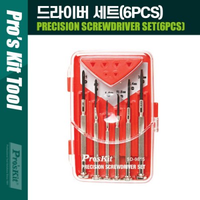 PROKIT (SD-9815) ����̹� ��Ʈ(6PCS) ���� ���� ����