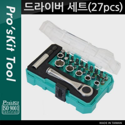 PROKIT ����̹� ���� ��ġ ��Ʈ 27pcs ���� ��Ʈ ���� ���� Hex ���� ���� ���� ŰƮ ��� ���� ���� ��ȯ�� ��ü��