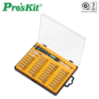 Prokit ����̹� ��Ʈ(SD-9803), 33 in 1, ��ȯ��(��ü��), ���� ���� ���� ŰƮ, ��� ���� ���� �� (������, �޴��)