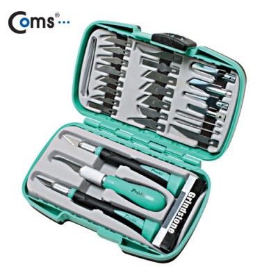 PROKIT (PD-395A) Ŀ��Į ��Ʈ(30pcs), Į��, ���� ���̽� ,���� ������, ����, �۾�