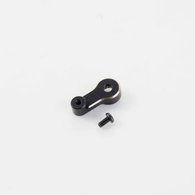 [ROC HOBBY] FCX24 BRASS STEERING SERVO ARM HORN BLACK