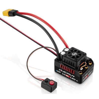 [HOBBYWING] QUICRUN WP 10BL120 G2 Sensorless 120A �������� �귯�ø��� ���ӱ�