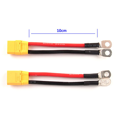 [Holybro] Ȧ����� PDB 300A �� XT90 ���� ���̺� (AWG10, 10cm)