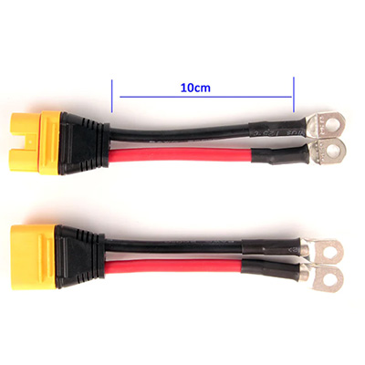 [Holybro] Ȧ����� PDB 300A �� AS150U ���� ���̺� (AWG8, 10cm)