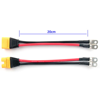 [Holybro] Ȧ����� PDB 300A �� AS150U ���� ���̺� (AWG8, 20cm)
