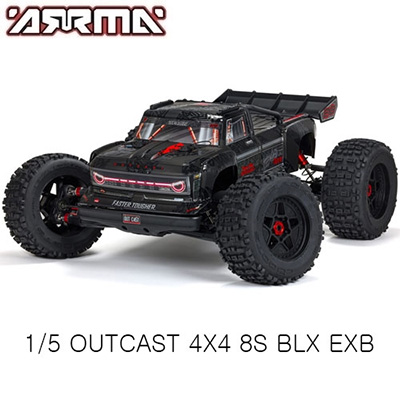 [ARRMA] 1/5 �ƿ�ĳ��Ʈ 4X4 8S BLX EXB �귯�ø��� ����Ʈ Ʈ�� RTR, ����