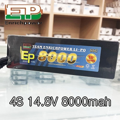 �˾���ũ 8000-55C-4S [EP POWER] 14.8V 8000mah 55C �ϵ����̽� ��Ƭ������ ���͸� - �輱��