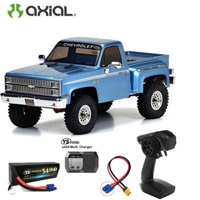 [Axial] [���ζ��� 40�ֳ� ������] 1/10 SCX10 III Pro-Line 1982 Chevy K10 4WD Rock Crawler Brushed RTR ���͸�,������ ����