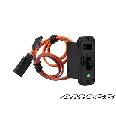 [Amass] ���ű�� LED ���÷��� ������ ��� ��Ƽ RC ����ġ (6~12V)