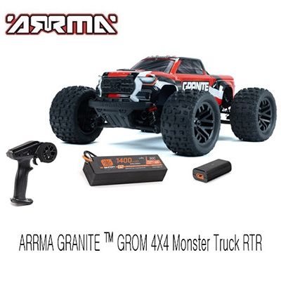 [ARRMA] 1/18 �׷��� �׷� �ް� 380 �귯�õ� 4X4 ����Ʈ�� RTR - ���� ����