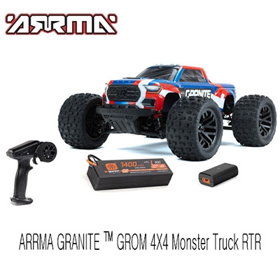 [ARRMA] 1/18 �׷��� �׷� �ް� 380 �귯�õ� 4X4 ����Ʈ�� RTR - ���� ����