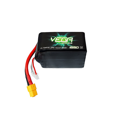 [VEGA] ���� �׷��� 22.2V 1550mAh 120C ��Ƭ������ ���͸� - XT60