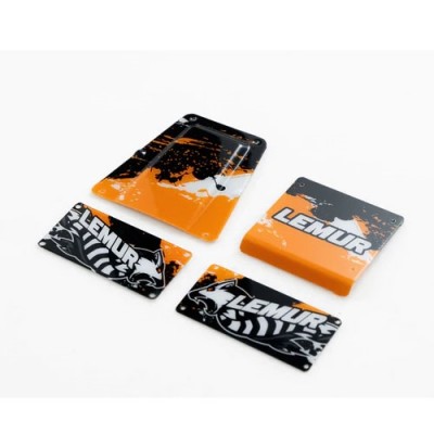 [ROC HOBBY] 1:24 12404 CAR BOBY SHELL ORANGE