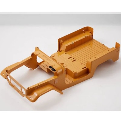 [ROC HOBBY] 1:10 Toyota FJ40 CAR BOBY(YELLOW)