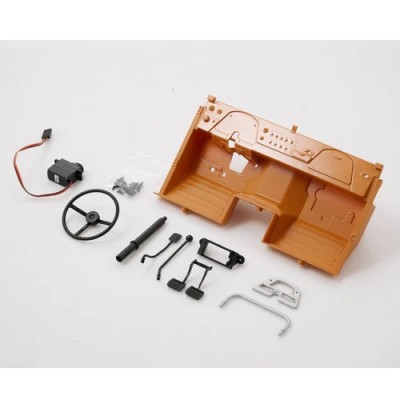 [ROC HOBBY] 1:10 11035 STEERING WHEEL AND NSTRUMENT PANEL SET