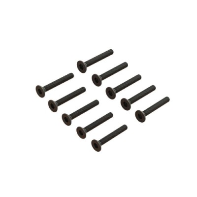 [ARRMA] ARA702018 Flat Head Screw M1.6x12mm (10pcs)