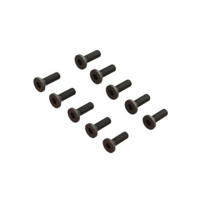 [ARRMA] ARA702016 Flat Head Screw M2.5x8mm (10pcs)