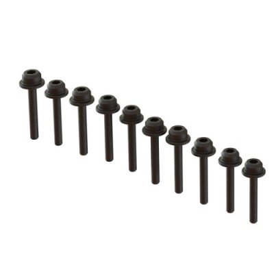 [ARRMA] ARA702014 Flanged Cap Head Screw M2x12mm (10pcs)