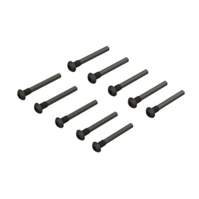 [ARRMA] ARA702013 Button Head Screw Pin M3x24mm (10pcs)