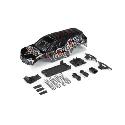 [ARRMA] ARA402353 GORGON Painted Decaled Body Set, Gun Metal
