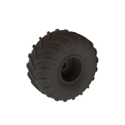 [ARRMA] ARA550113 dBoots Chevron MT Tire Set, Glued (2)