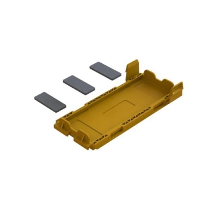 [ARRMA] ARA320797 Battery Door Set, Orange