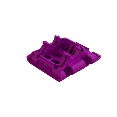 [ARRMA] ARA320770 Rear Lower Skid/Gearbox Mount, Purple