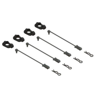 [ARRMA] ARA480070 Body Clip and Pad Set