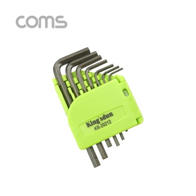 Coms ������ L��ġ ��Ʈ 7pcs (1.5/2.0/2.5/3.0/4.0/5.0/6.0) / Hex Key