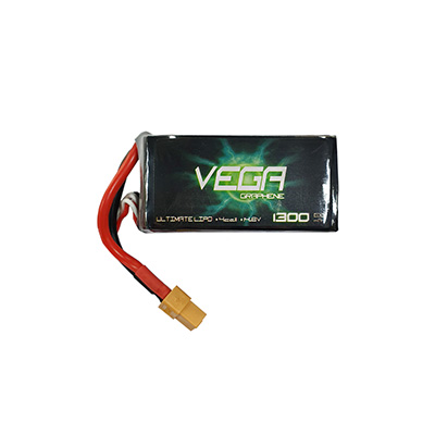 [VEGA] ���� �׷��� 14.8V 1300mAh 120C ��Ƭ������ ���͸� - XT60