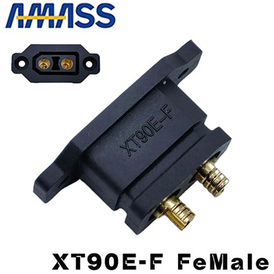 [Amass] XT90E-F FeMale Black - ���͸� ������ Ŀ���� (�ϳ�)