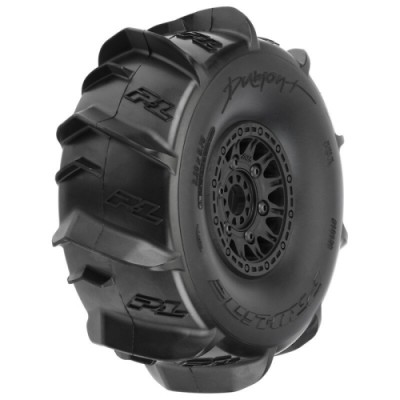 [PROLINE-RACING] 10189-11 1/7 Dumont Sand/Snow F/R Tires MTD 17mm Black Raid (2): Mojave/UDR
