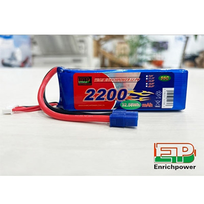 [EP POWER] 14.8V 2200mah 55C ��Ƭ������ ���͸� - EC3