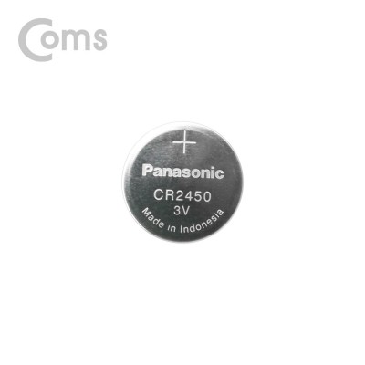 Coms ������ / ��Ƭ ���͸� / �������� / Panasonic, �ĳ��Ҵ� / CR2450 / 3V / 1����