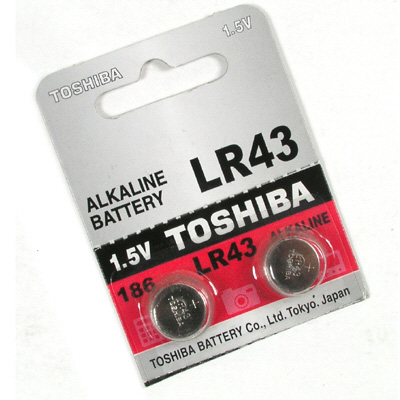 TOSHIBA �������� LR43 1.5V