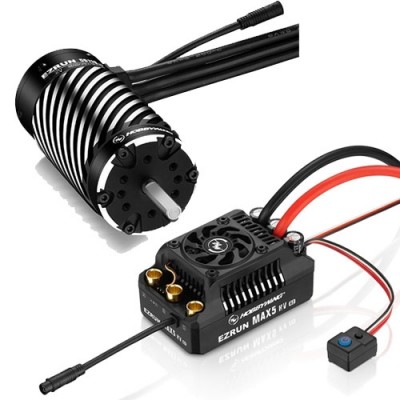 [HOBBYWING] [����,���ӱ� ������ǰ]EZRUN MAX5 HV G2 (12�� �������� ����/250A) Sensorless ECS EzRun 56118SD G2-1100KV (1/5 ������ ������)